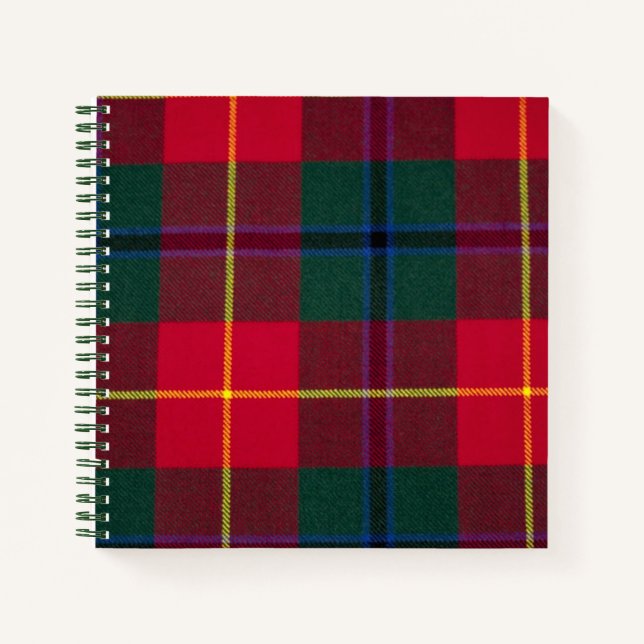 Carnet Ordinateur portable Turnbull Tartan (Devant)
