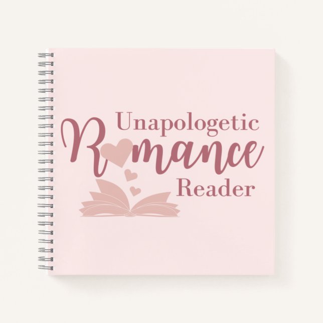 Carnet Ordinateur portable Unapologétique Romance Reader (Devant)