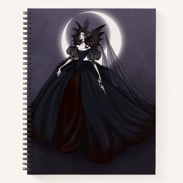 Carnet Ordinateur portable Vampire Queen Spiral (Devant)