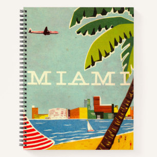 Carnet Ordinateur portable vintage Miami