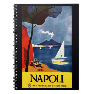 Carnet Ordinateur portable Vintage Naples Naples Italie