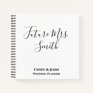 Carnet Ordinateur portable Wedding planner personnalisé