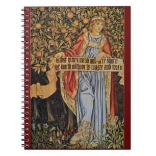 Carnet Ordinateur portable William Morris Pre-Raphaelite