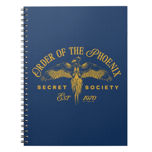 Carnet ORDRE DE PHOENIX Secret Society Graphic (Devant)