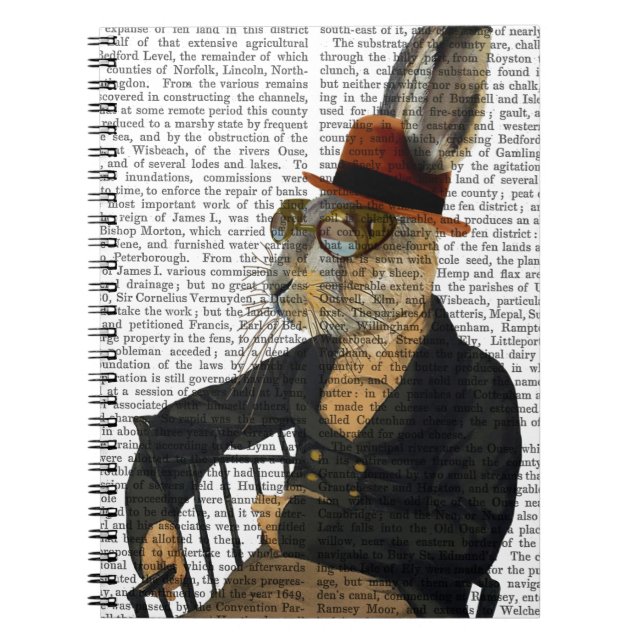 Carnet Oreille Horatio Sur Chaise (Devant)