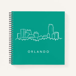 Carnet Orlando Florida Skyline