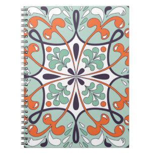 Carnet Ornement floral traditionnel oriental, Jusqu maroc