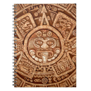 Carnet Ornement païen d'une tribu Maya texture