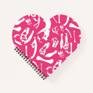 Carnet Os Dinosaures (Rose)