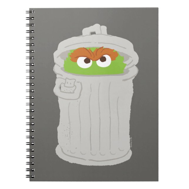 Carnet Oscar le Groupement et sa poubelle (Devant)