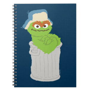 Carnet Oscar the Grouch Trash Can Lean