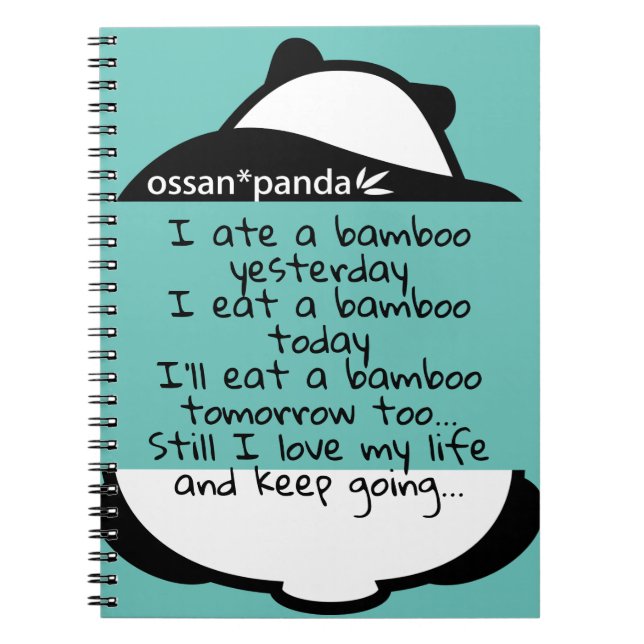 carnet ossan*panda (Devant)