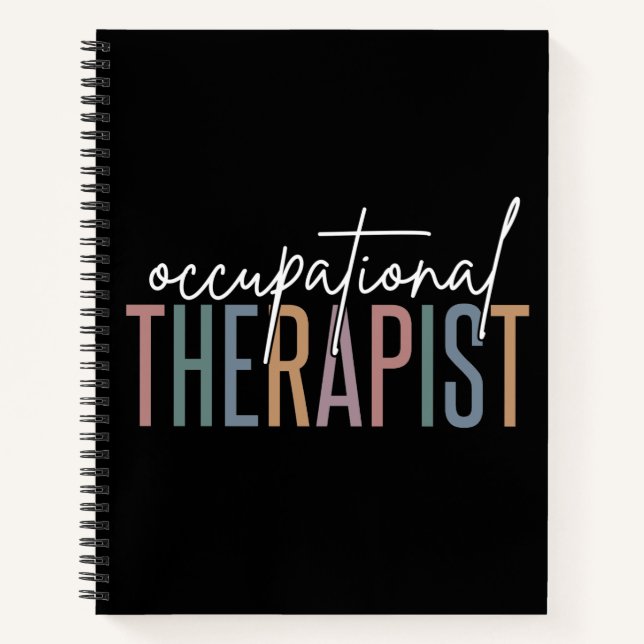 Carnet OT ergothérapeute | Thérapie professionnelle (Devant)