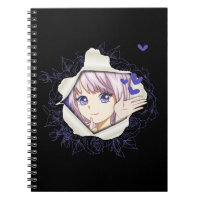 Otaku Anime Girl Kawaii Coeurs Aimer mignon Manga