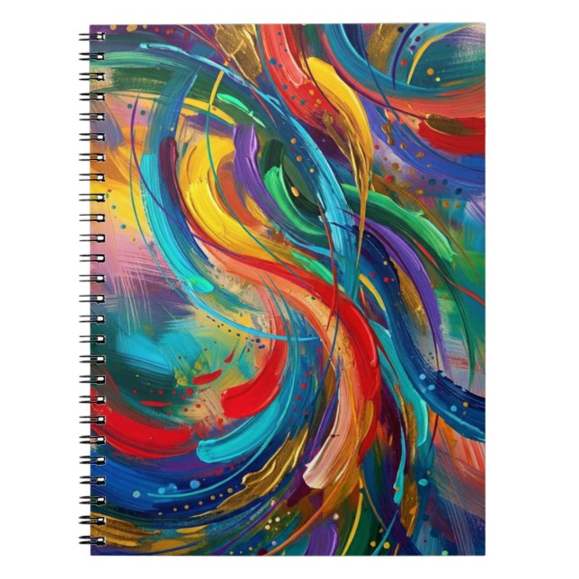 Carnet Où les idées deviennent de l'art (Devant)