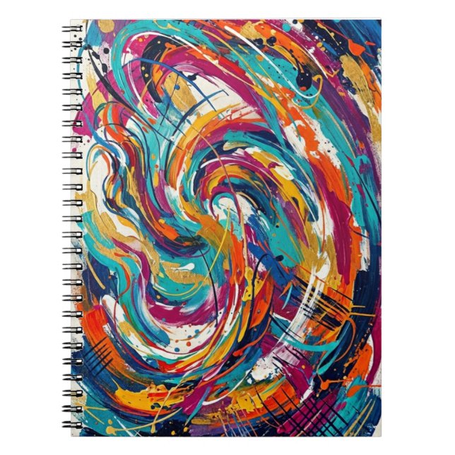 Carnet Où les idées deviennent de l'art (Devant)