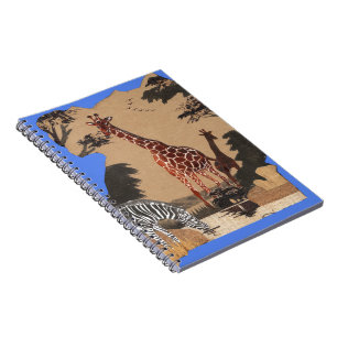 Carnet Ouganda - Carte de la faune - Imprimer