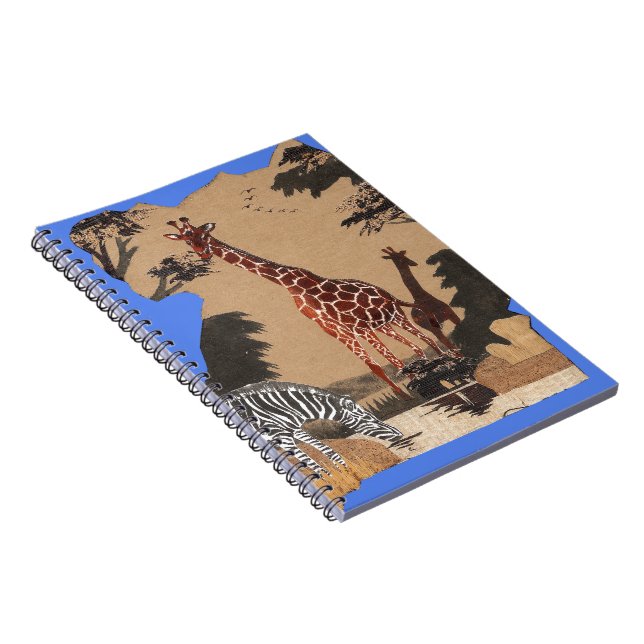Carnet Ouganda - Carte de la faune - Imprimer (Côté Droit)