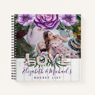Carnet Our Love Story Newlyweds Photo BUCKET LISTE