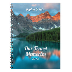 Carnet Our Travel Memories, DIY Names & Year