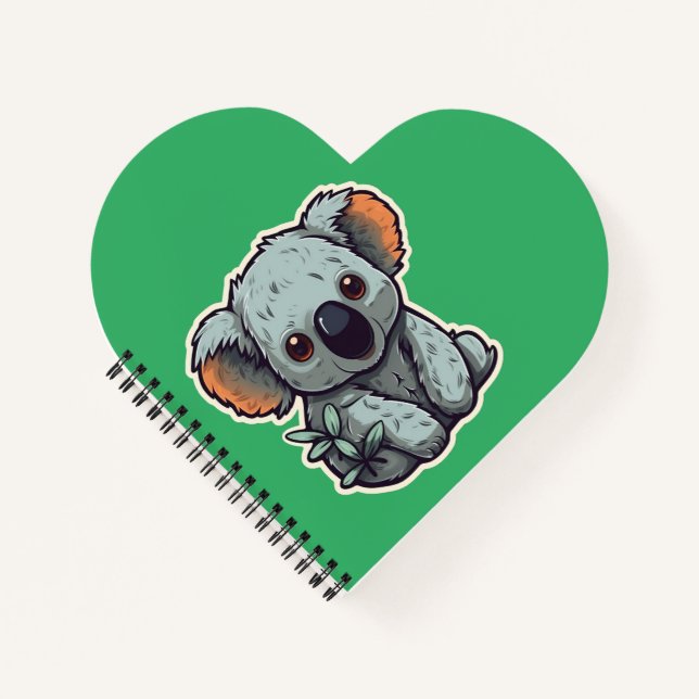 CARNET OURS DE CARTOON KOALA (Devant)