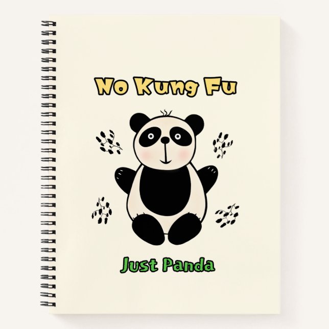 Carnet Ours de panda (Devant)