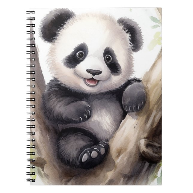 Carnet Ours De Panda En Bambou (Devant)