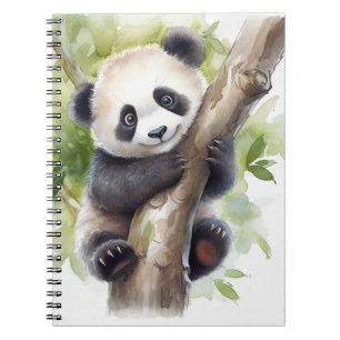 Carnet Ours De Panda En Bambou