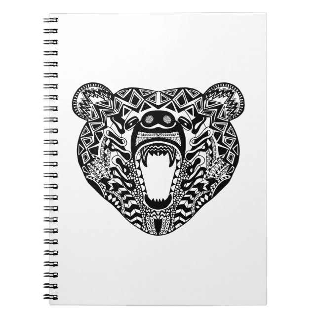Carnet Ours de style (Devant)
