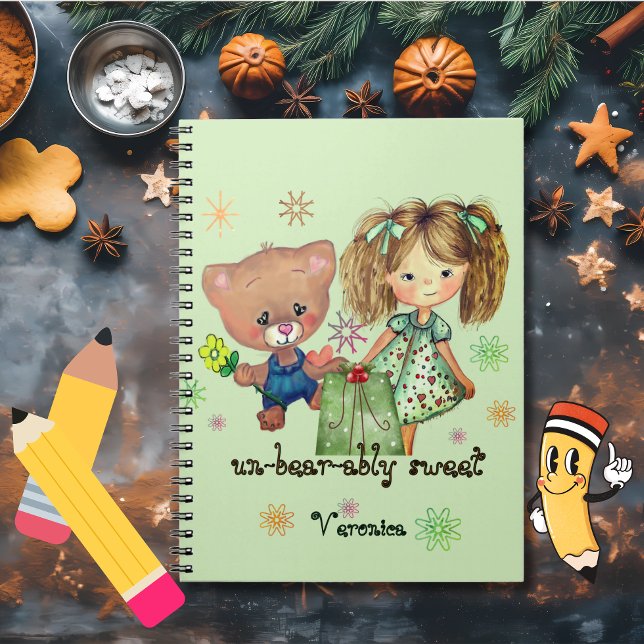 Carnet Ours en peluche insupportable (Unbearably Sweet Teddy Bear Notebook)