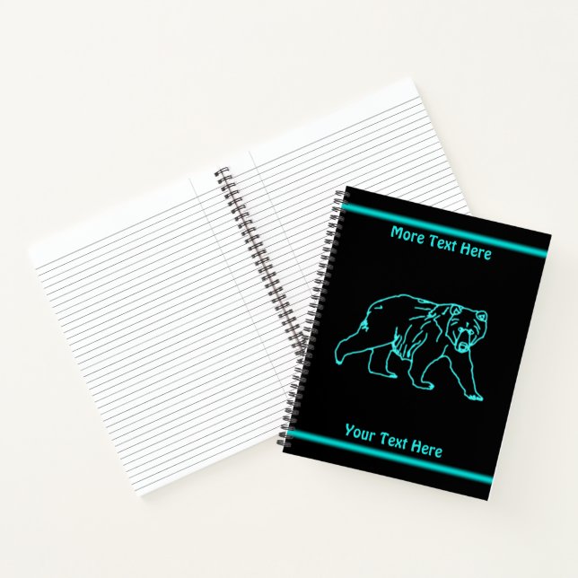 Carnet Ours Kodiak électrique (Intérieur)