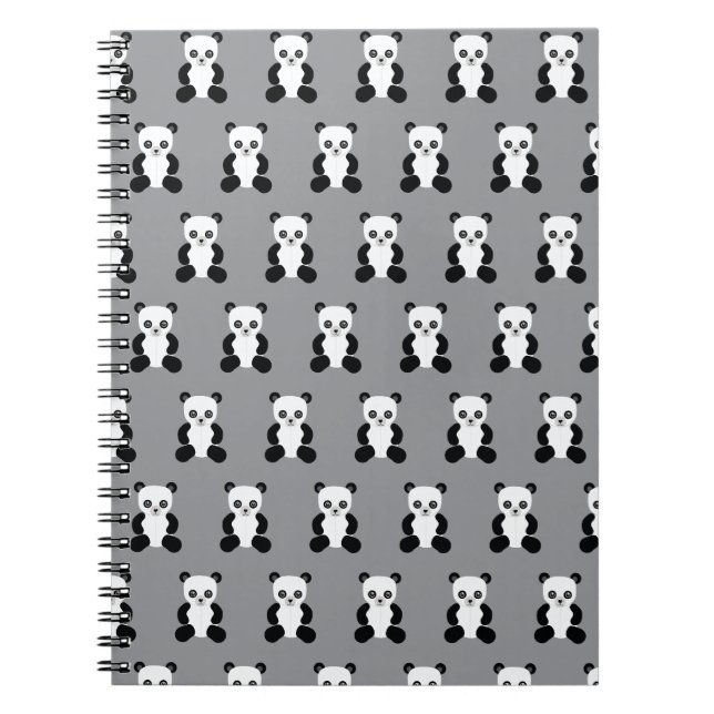 Carnet Ours Panda Teddy (Devant)