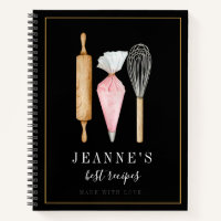 Outils Bakers aquarelle personnalisés Modèles de r