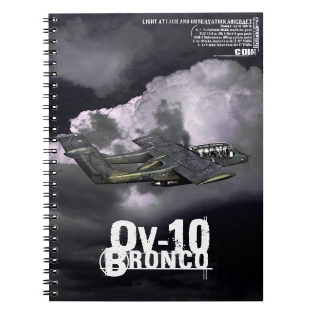Carnet OV-10 Bronco (Devant)