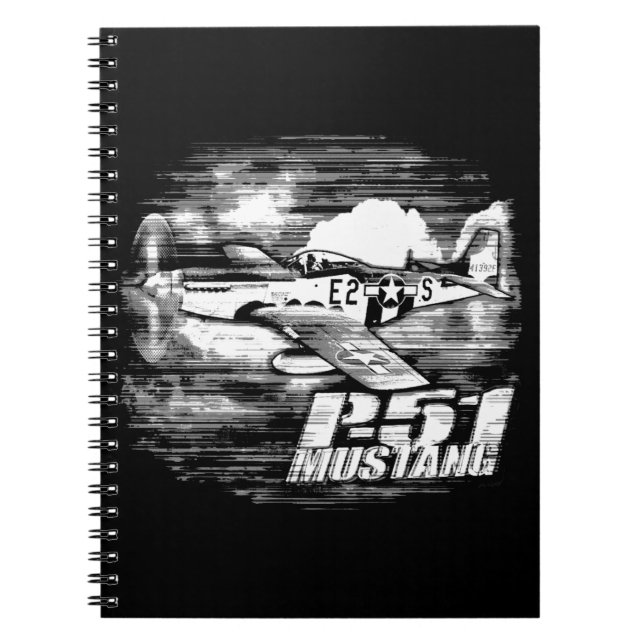Carnet P-51 Mustang (Devant)