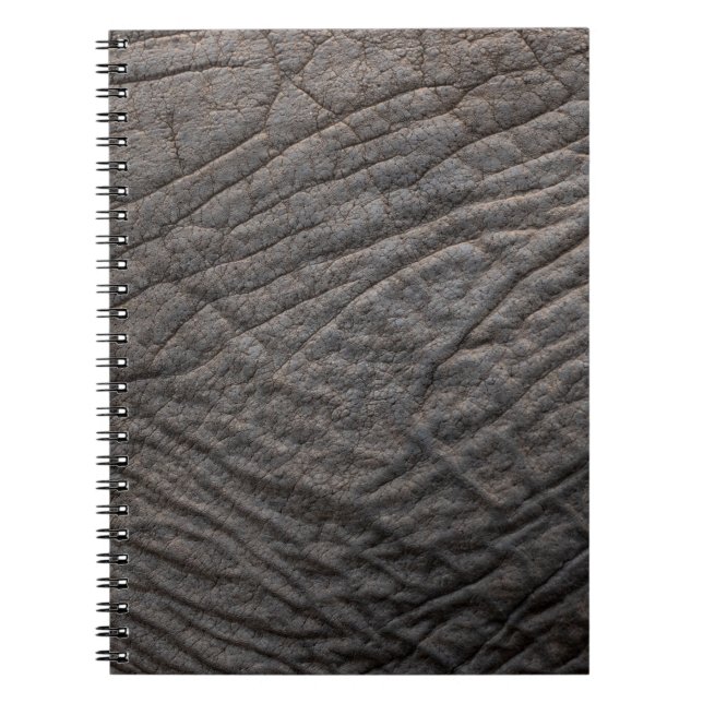 Carnet Pachyderme de texture de peau d'éléphant (Devant)
