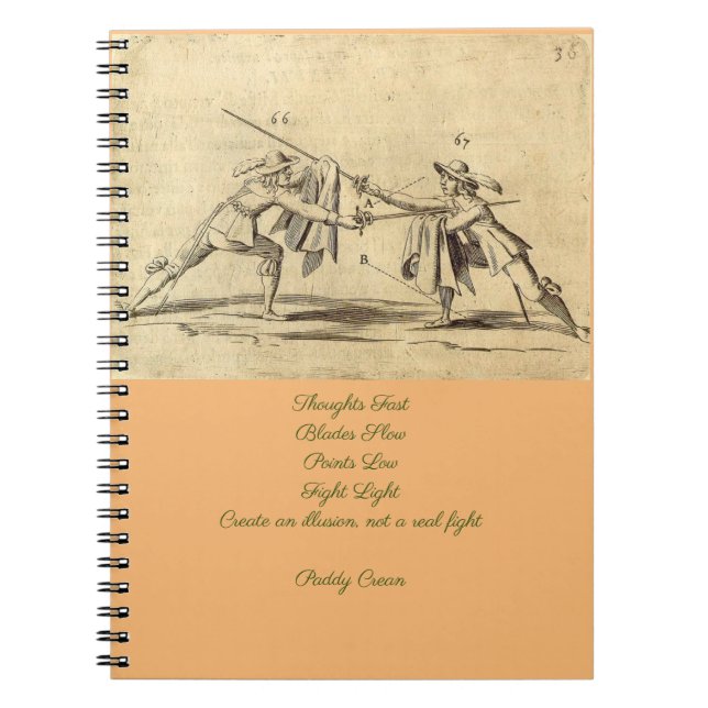 Carnet Paddy Crean (Devant)