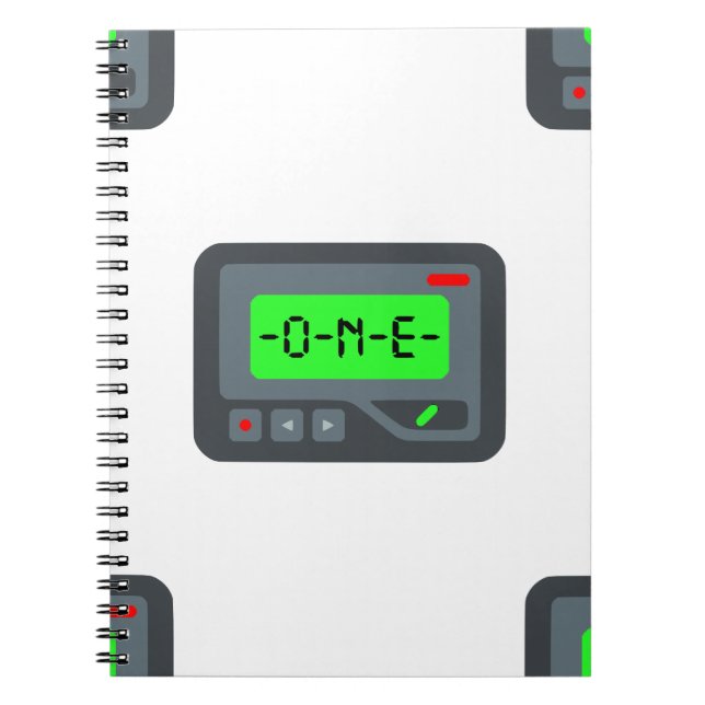Carnet pager émoji (Devant)