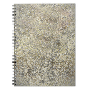 Carnet Paillettes dorées craquelure Moderne Chic Glamour