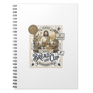 Carnet Pain Et Coupe Jésus Communion Foi Chrétienne Vint