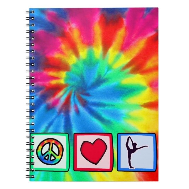 Carnet Paix, amour, ballet (Devant)