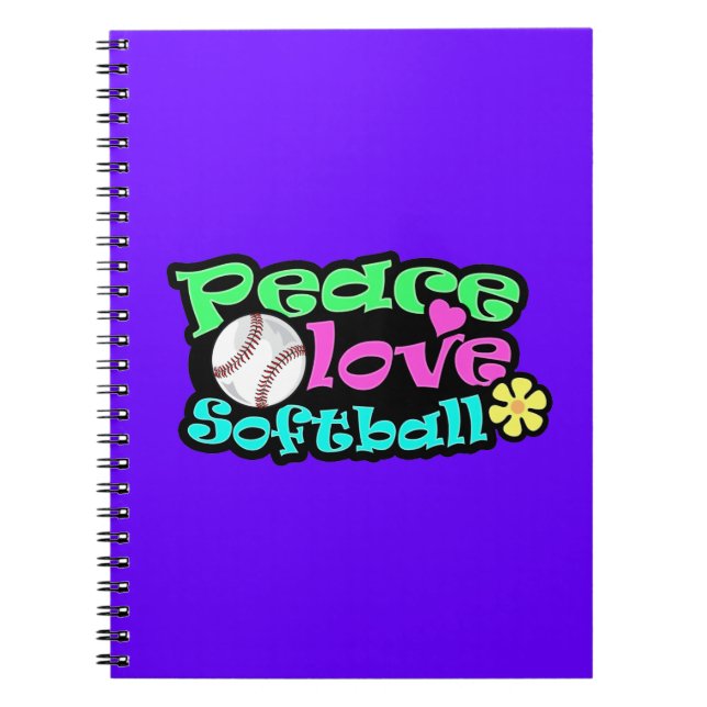Carnet Paix, amour, le base-ball (Devant)