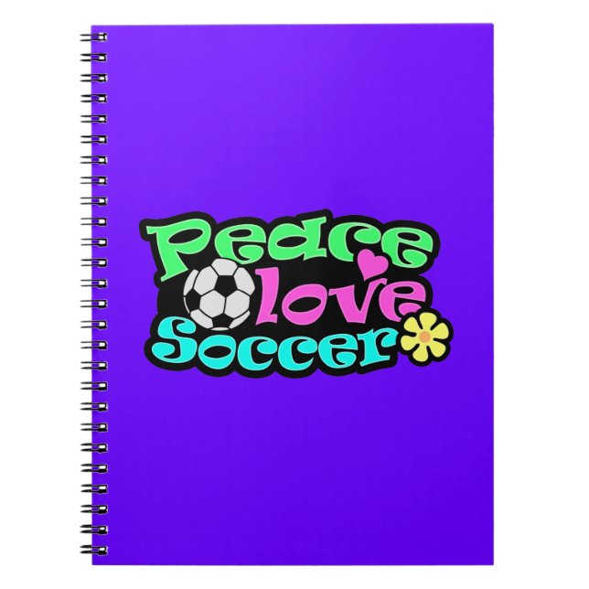 Carnet Paix, amour, le football ; Rétro (Devant)