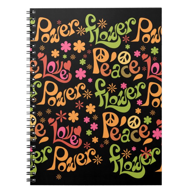Carnet Paix et amour toujours (Devant)