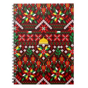 Carnet Palestine Tatreez Broderie traditionnelle