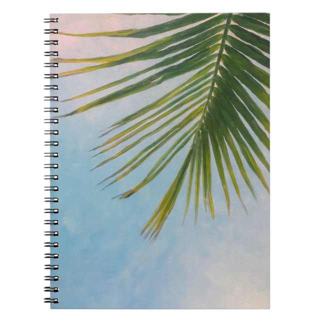 Carnet Palm Leaf Spiral Notebook (Devant)