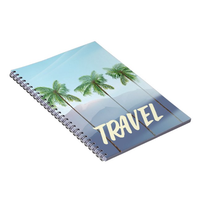 Carnet Palmiers de voyage (Côté Droit)