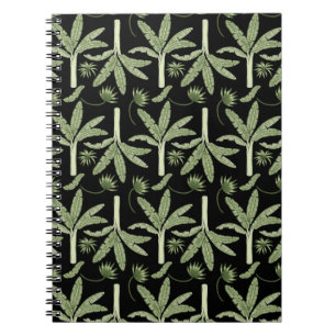 Carnet palmiers tropicaux sans couture motif