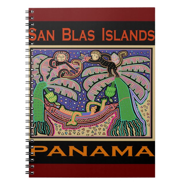 Carnet Panama Mola (Devant)