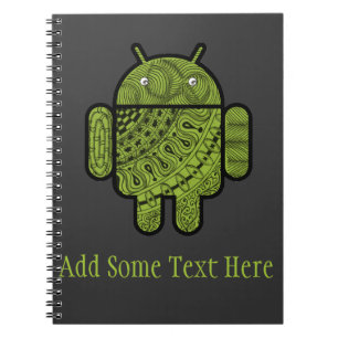 Carnet Pancho Doodle Character pour robot Android™